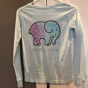 NWOT Ivory Ella Perfect Fit Long Sleeve Shirt XS